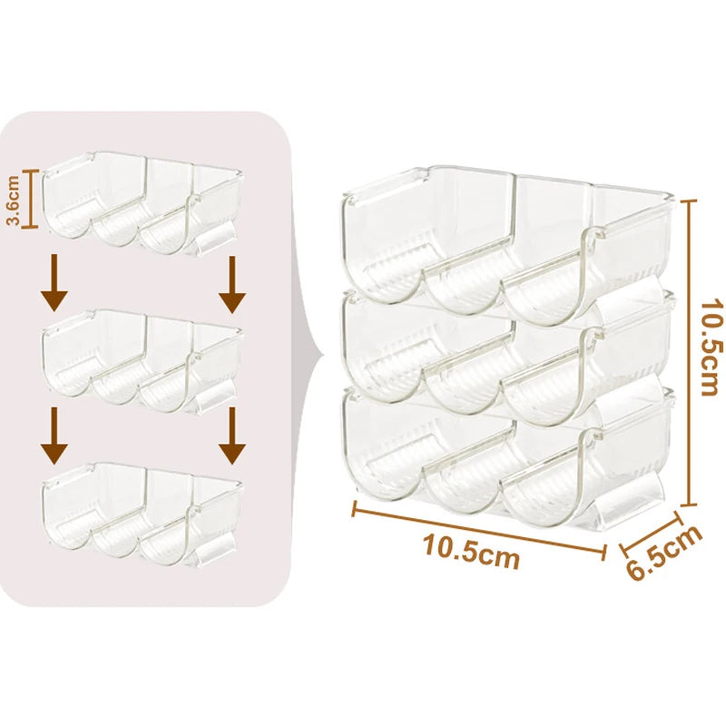 Batom transparente Cosméticos Maquiagem Acrílico Pincel de Maquiagem
