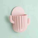 Suporte de parede autoadesivo para pasta de dente