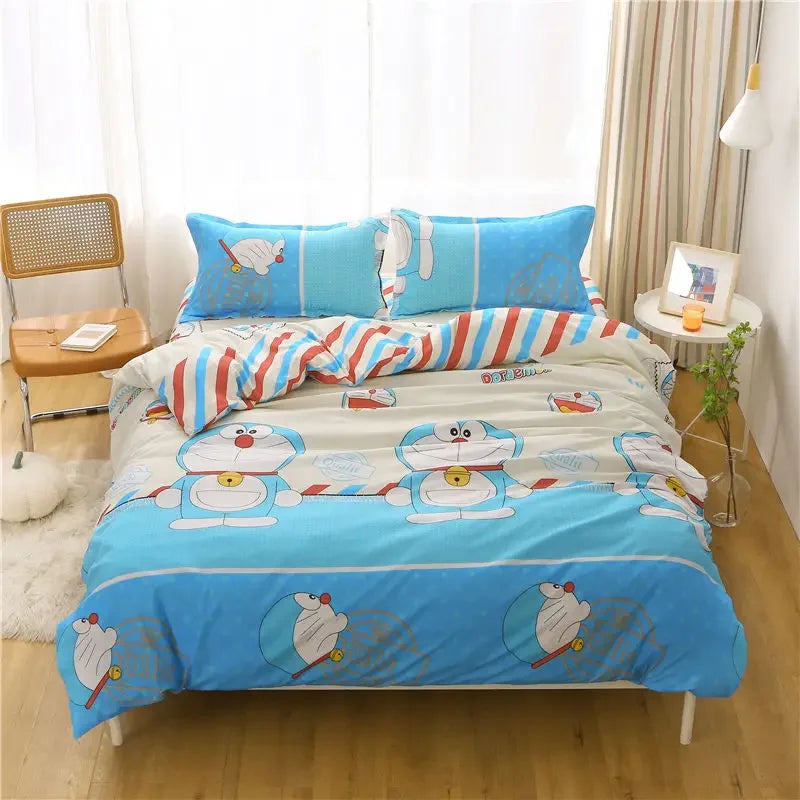 High End Bed Sheets Comfortable and Lightweight Duvet Cover Suitable for All Skin Types Students in All Seasons Quilt Cover