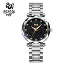 High-grade waterproof luminous new men's watch steel belt quartz watch live burst male wristwatch men watch