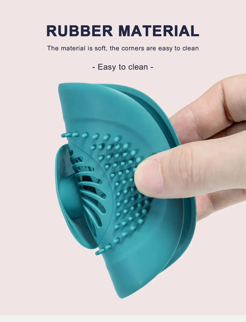 Upgrade Silicone Drain Stopper Kitchen Bathroom Anti-blocking Sink Plug Strainer Drainer Floor Drain Hair Catcher Bathroom Tool