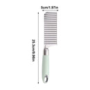 Crinkle Fry Cutter Potato Slicer French Fry Cutter Stainless Steel Long Handle Food Chopper Vegetable Chopping Tools Kitchen