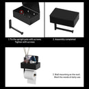 Tissue holder, non perforated toilet paper holder, bathroom privacy tissue box, roll paper holder, wet wipe box