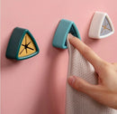 4/1Pcs Self Adhesive Towel Plug Holder Wall Mounted Bathroom Organizers Towel Hooks Storage Rack Kitchen Rags Dishcloth Clips