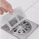 Disposable Shower Drain Hair Catcher Mesh Shower Drain Covers Floor Sink Strainer Filter Hair Stopper For Bathroom Kitchen