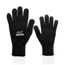 COTTON GLOVE TRICOTED BLACK VOLK - CA 36348