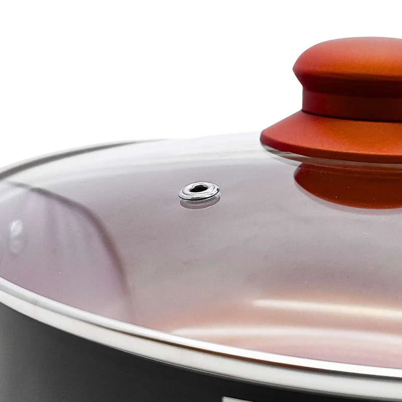 Luxury Vegas 10 PCs Non-stick Ceramic Cookware Set Easy to Clean Kitchen Utensils-Casambiente