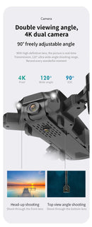 Drone 8k Professional Drone Obstacle Avoidance GPS Drone 4K