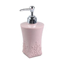 Fashion Stained Carved Glass Liquid Soap Dispenser Bathroom Sanitizer Bottle Hand Pump Emulsion Shampoo Bath Shower Gel Press