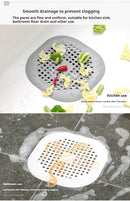 Esgoto com ventosa, tapete de drenagem de piso, cozinha, banheiro, filtro de cabelo antientupimento