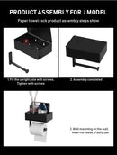 Tissue holder, non perforated toilet paper holder, bathroom privacy tissue box, roll paper holder, wet wipe box