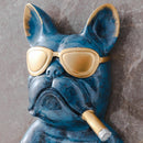 Sleek Dog Sculpture Paper Towel Holder for Modern Home Decor