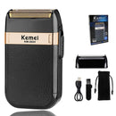 Kemei KM-2024 Professional Men's Shaving Machine USB Charging Electric Shaver Waterproof Beard Trimmer Hair Trimmer Machine