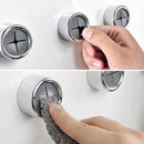 4/1Pcs Self Adhesive Towel Plug Holder Wall Mounted Bathroom Organizers Towel Hooks Storage Rack Kitchen Rags Dishcloth Clips