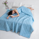 Grade A Cooling Blanket for Bed Soft Breathable King Size Summer Quilt Queen  Air Condition Comforter Lightweight Cool Duvet