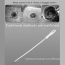 45/60CM Sewer Pipe Unblocker Drain Toilet Washbasin Sink Hair Cleaning Hook Dredging Tool For Bathroom Kitchen Anti Clogging