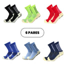 Free Shipping Kit 6 Football Socks High Quality Non-slip Cotton Sports Socks Send Immediately