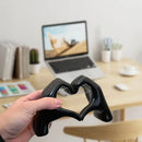 Resin Love Gesture Statues Sculptures Desktopts Office Home Decoration