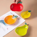 Fruit Shape Sauce Dish Ceramic Seasoning Dipping Bowl Ketchup Soy Vinegar Dip Dish Fruit Salad Butter Plate Tableware Decoration