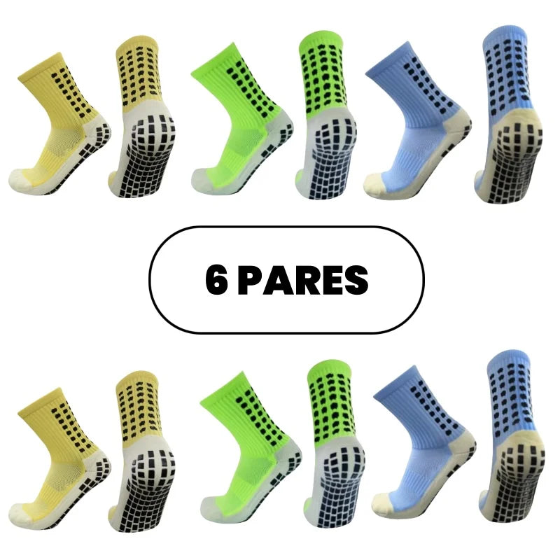 Free Shipping Kit 6 Football Socks High Quality Non-slip Cotton Sports Socks Send Immediately