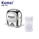 Kemei KM-T20 Mini Men Electric Shaver IPX6 Waterproof Travel Portable Beard Trimmer USB Charging Dry Or Wet Shaver Machine Razor
