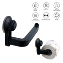 Suction Cup Toilet Paper Holder Wall Mount No Punching High Quality ABS Tissue Towel Roll Dispenser Bathroom Kitchen Accessories