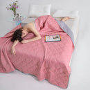 Grade A Cooling Blanket for Bed Soft Breathable King Size Summer Quilt Queen  Air Condition Comforter Lightweight Cool Duvet