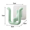 Non Punching Bathroom Slipper Rack Minimalist Slipper Hook Bathroom Drain Rack Wall Mounted Wall Storage Shoe Rack Multifunction