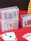 Playing Card Transparent Plastic Storage Box Ultraman Game Card ID Card Card Card Card Business Card Storage