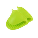 2Pcs Thick Silicone Oven Gloves Heat Resistant Anti-Scald Gloves for Cooking Pinch Grips Pot Holder Silicone Kitchen Accessories